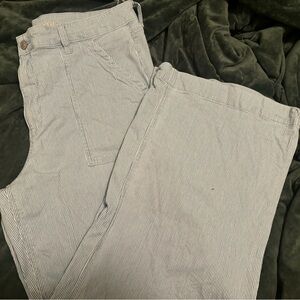 American Eagle pinstripe jeans